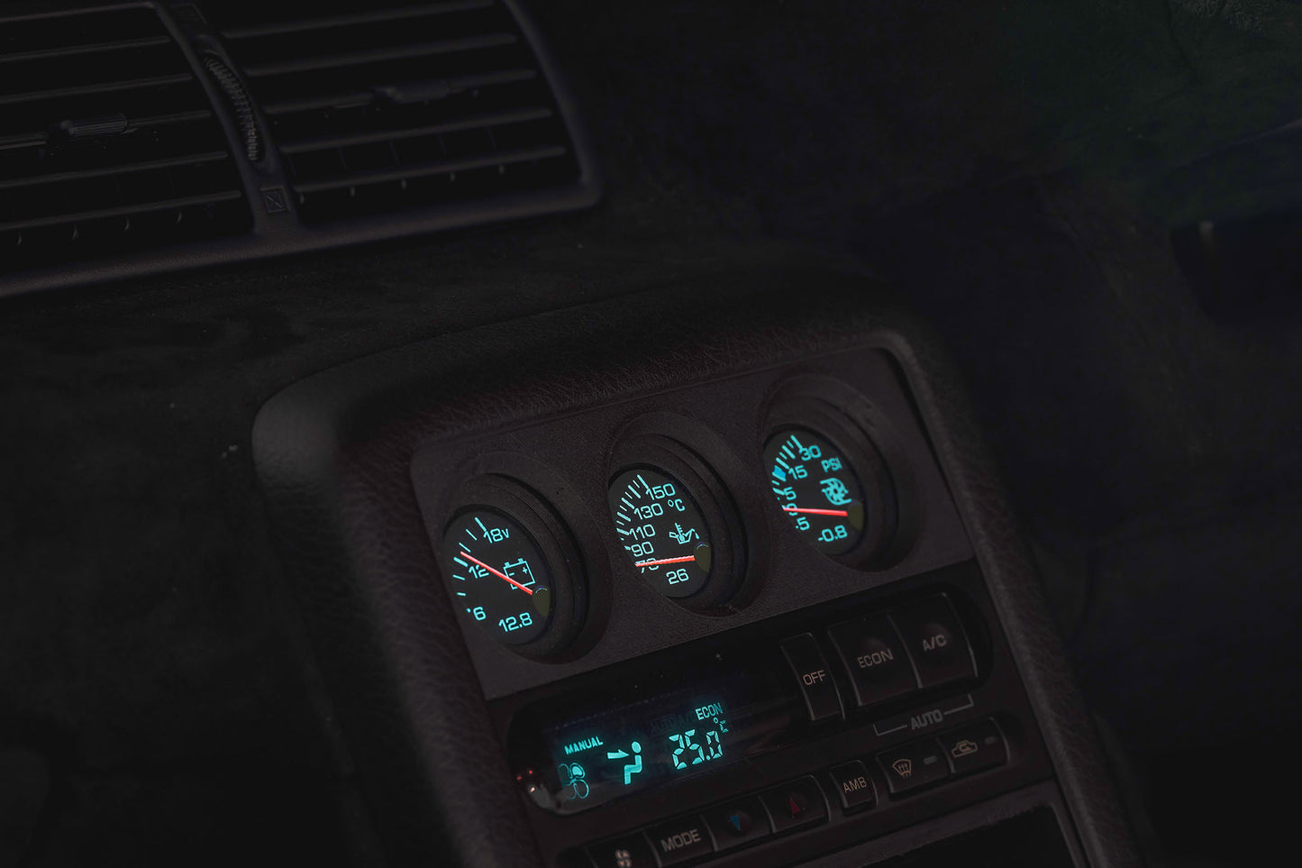 R32 Skyline DIN Triple CANBUS Gauge