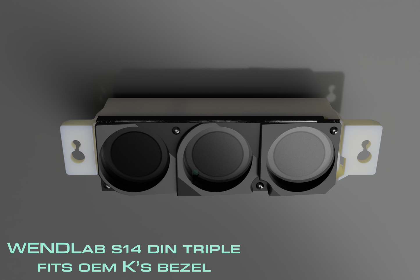 S14 Silvia DIN Triple CANBUS Gauge