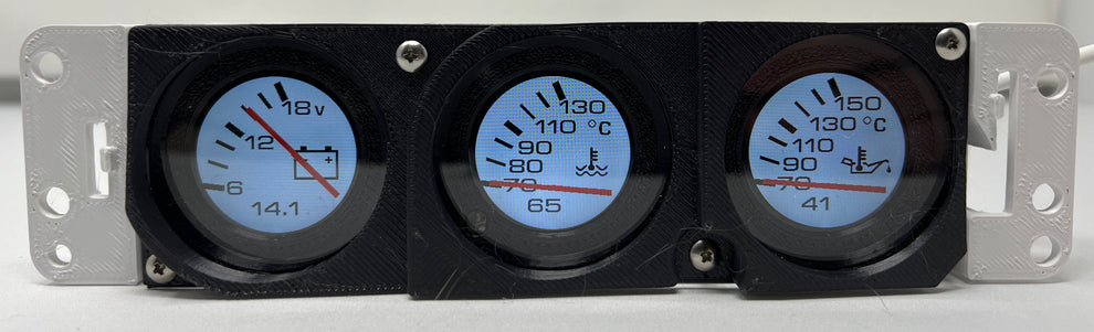 Wendlab R33 R33 Skyline DIN Triple CANBUS Gauge – WEND Lab